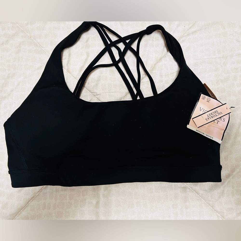Victoria’s Secret Bralette With Crisscross Straps.